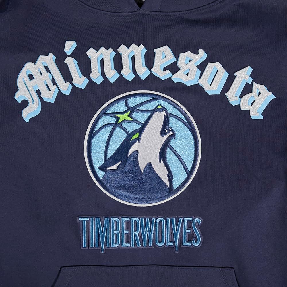 Pro Standard Mens NBA Old English Pull Over Hoodie