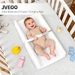 Waterproof Baby Changing Pad Wipeable Diaper Changing Mat | Non-Slip with Safety Strap 32x16 Inch Infant Diaper Change Pad Suitable for Dresser & Table Baby Changer
