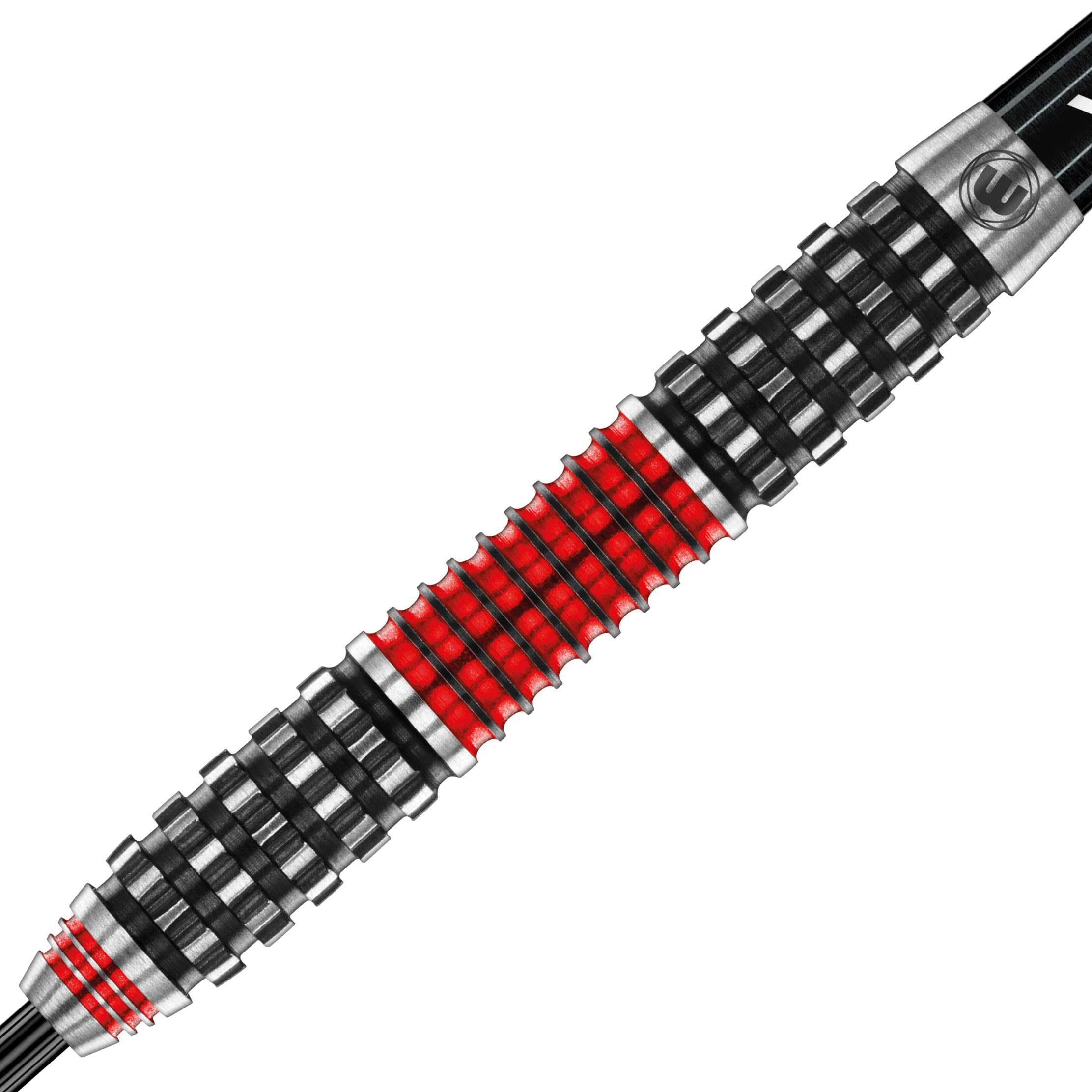 WINMAU Joe Cullen Rockstar Series RS 1.0 24 Gram Professional Steeltip Tungsten Darts Set including Flights and Shafts (stems) - Image 4