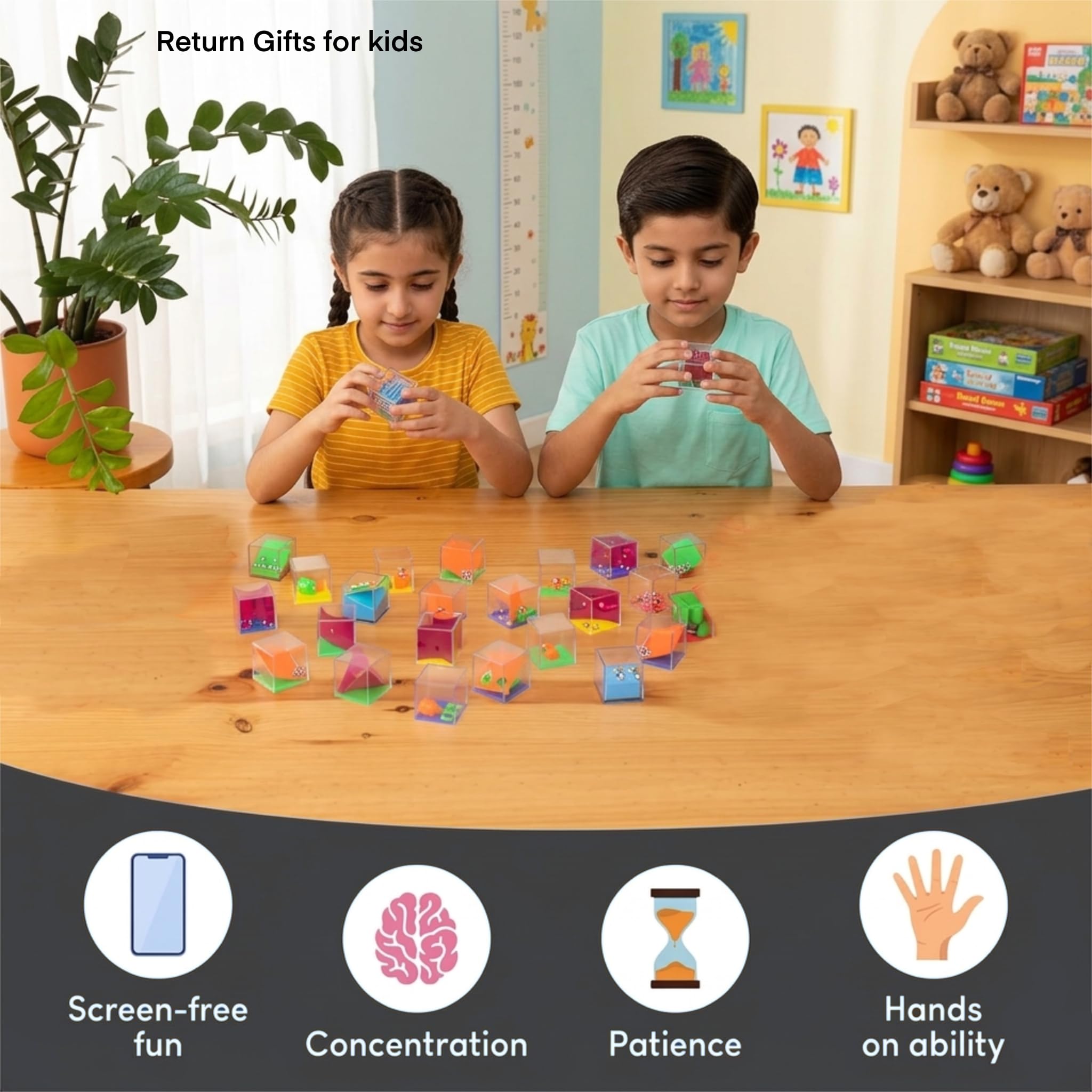 SNAPTRON Return Gifts for Kids-24Pcs Mini Puzzles Return Gift in Bulk|Birthday Return Gifts for Kids Age 3 4 5 6 7 8 9| Mini Puzzle Games for Boys Girls| Best Toys for Kids — Amazon image 7