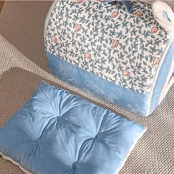 Dog House, Pet House, Warm, For Dogs, Pet Bed, Cube-shaped, Cat Bed, For Dogs and Cats, Fluffy, Cushioned, Non-Slip, Comfortable, Washable, Heat Retention, Cold Protection, Sleep Soundly, Rest Area,