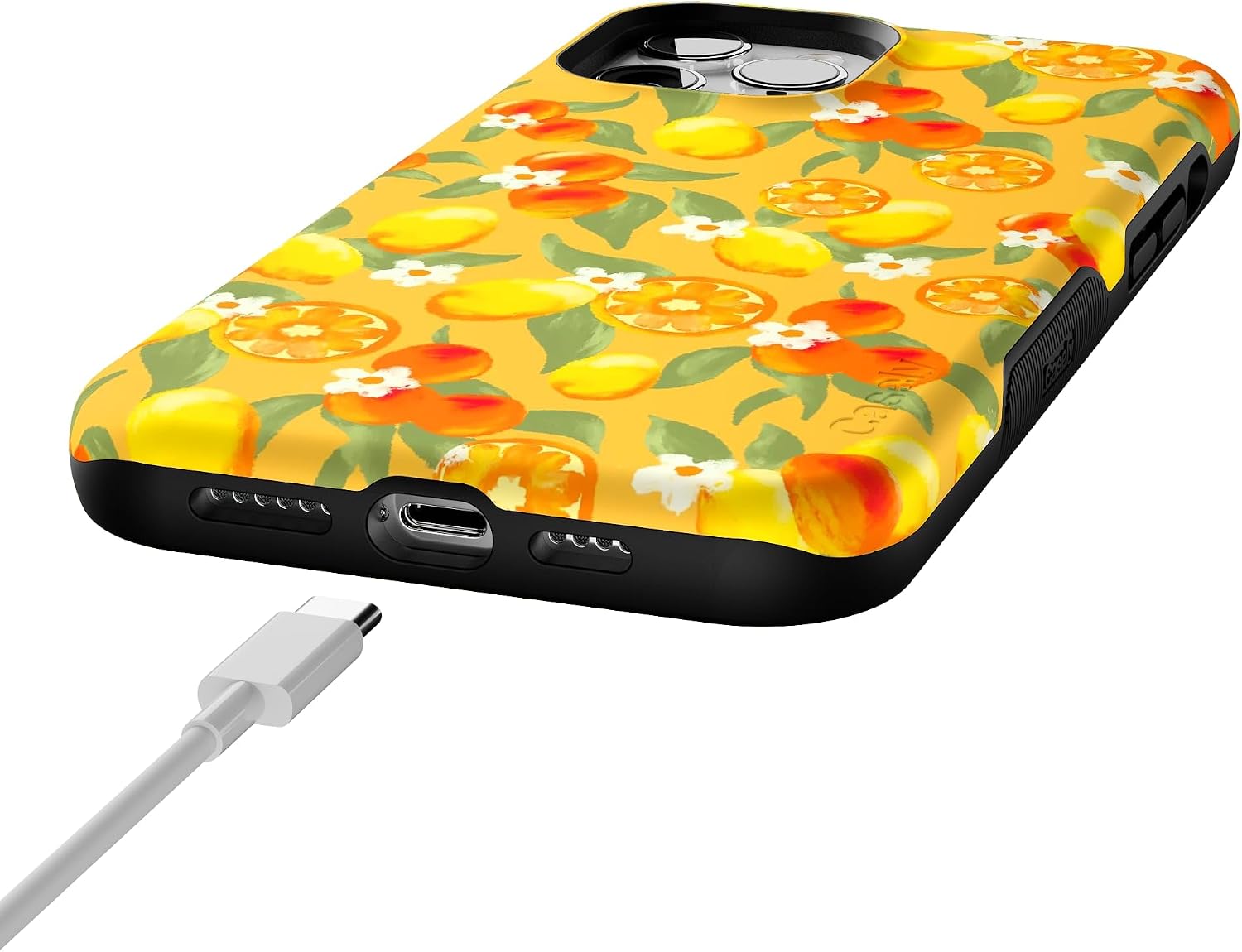 Casely iPhone 12 Pro Max Case | Positano | Dippin' Daisy's Italian Coast | Bold Protective Design | Compatible with MagSafe