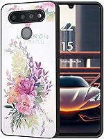 Vista 15 de Funda protectora duradera para LG Stylo 6 para LG Stylo 6 2020 6.8 pulgadas, diseño de hojas de aguacate