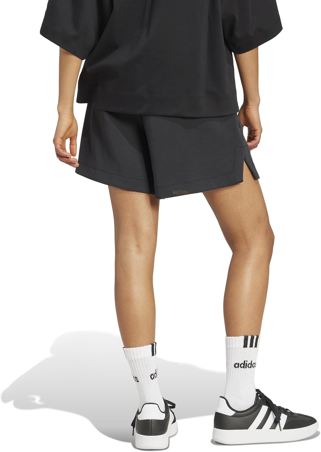 Adidas Womens All Szn Soft Lux Loose Shorts - Image 2