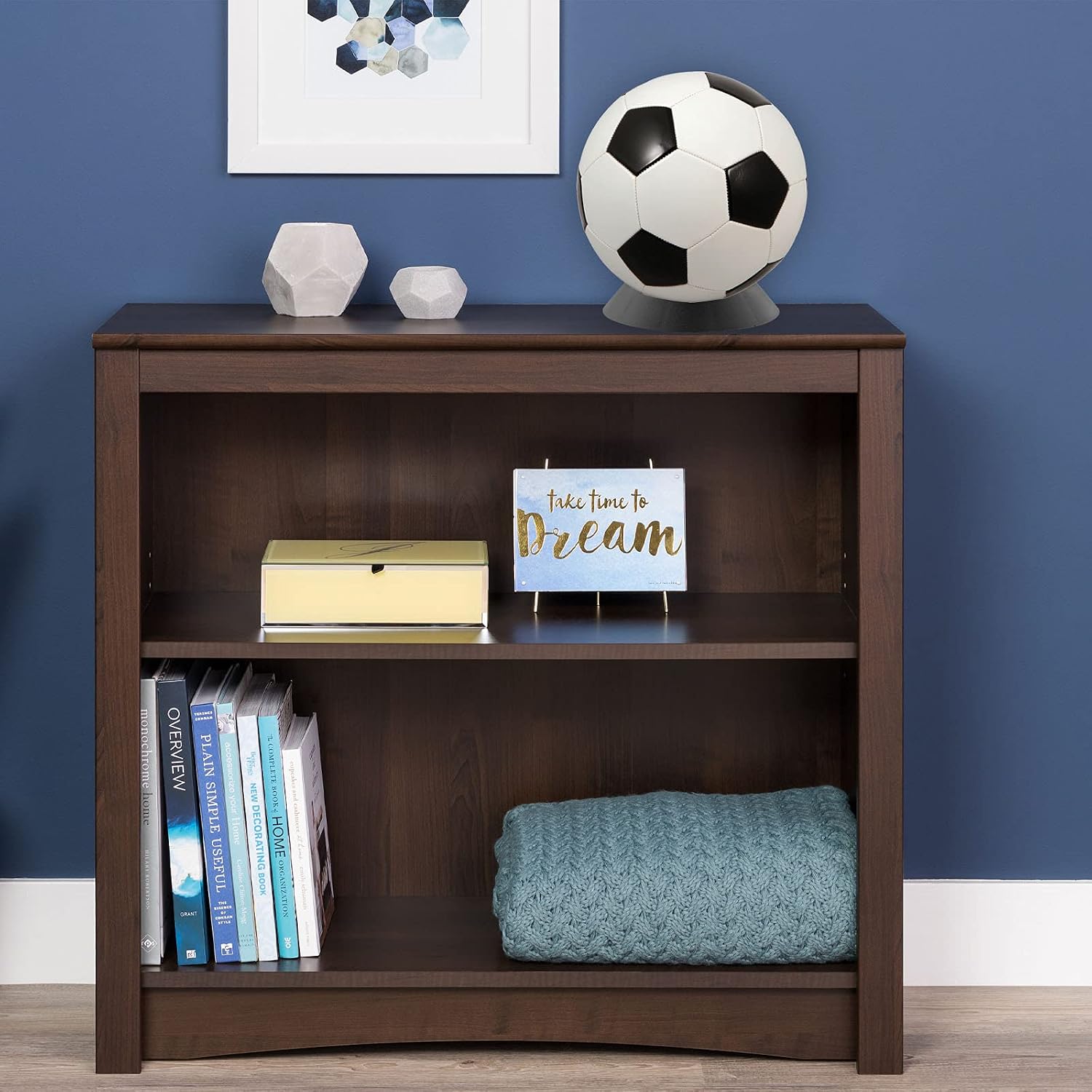 Zorfeter Ball Stand Holder, Sports Ball Storage Black Plastic Display Holder