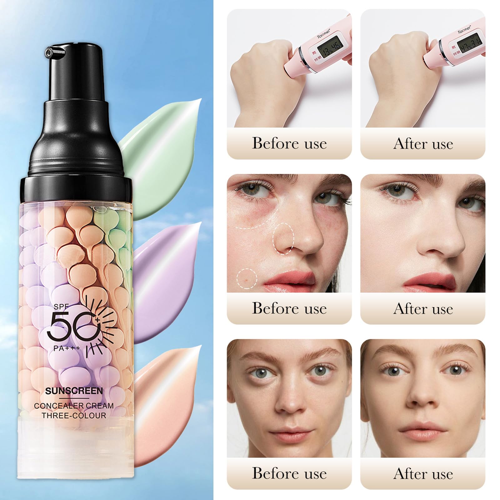 3-in-1 Primer: SPF 50, Makeup & Sunscreen -6