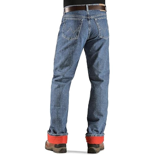 Wrangler Rugged Wear Men's Woodland Thermal Jean