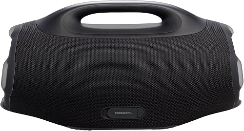JBL Boombox 4, Enceinte Bluetooth Portable, Son JBL Pro, AI Sound Boost, étanchéité et résistance à la poussière IP68, jusqu'à 34 h d’autonomie, Connexion Multi-Enceintes Auracast, Noir - 4