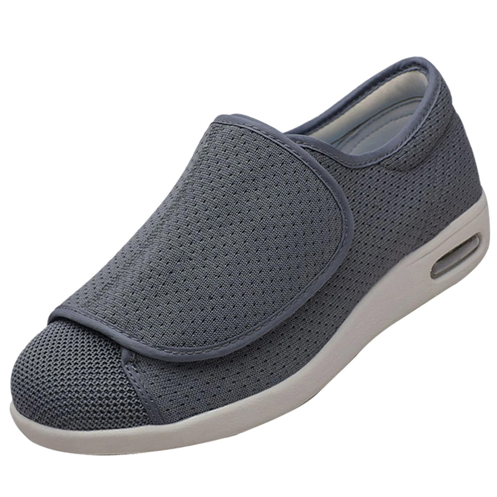 Scarpe Ortopediche Scarpe da Ginnastica,Scarpe da trekking all'aperto per piedi gonfi Fasciite Plantare.grey,45