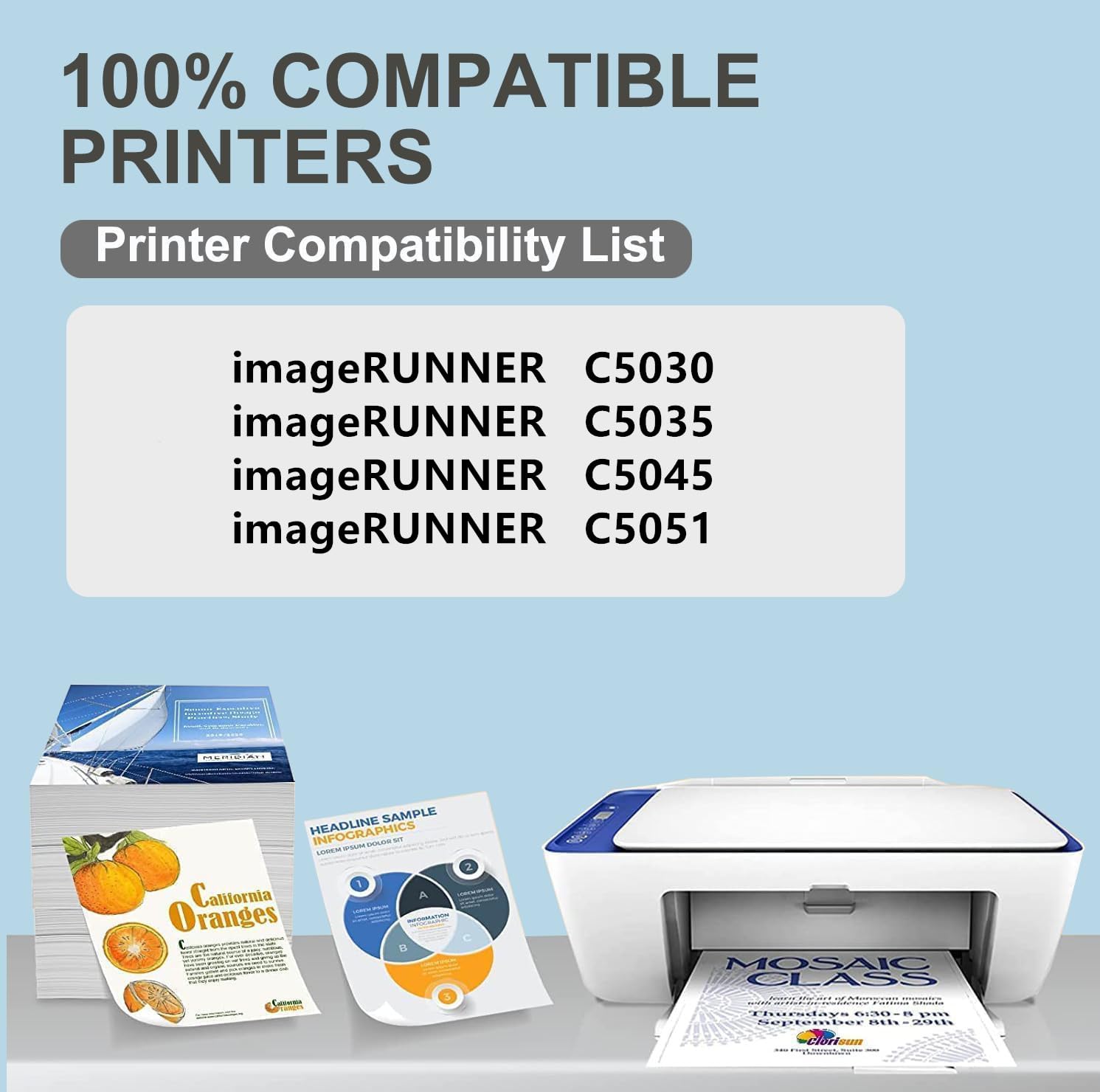 AQINK FM3-5947-000 FM3-5947-010 Fuser Unit Replacement for Canon FM3-5947-000 FM3-5947-010 FM4-8420-000 Fuser Unit Compatible with Canon imageRUNNER Advance C5030 C5035 C5045 C5051 Printers, 110V