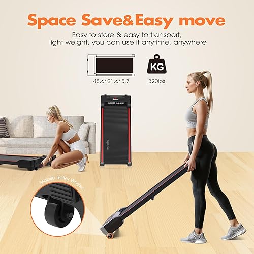 Miniatura 3 de Walking Pad,Under Desk Treadmill,Treadmills for Home