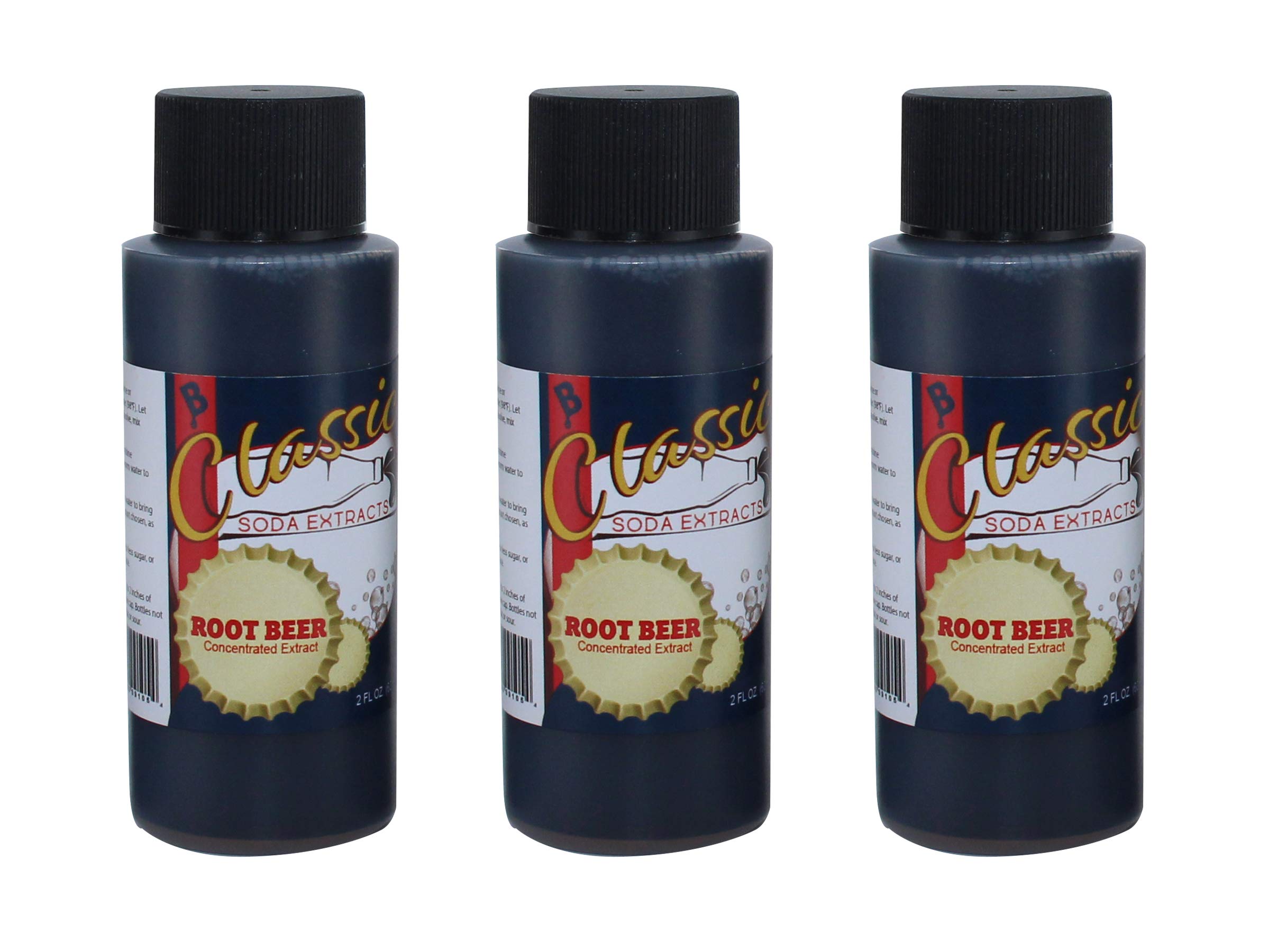 Homebrew Root Beer Pop Concentrated Extract, 2-Ounce Boxes (Pack of 3)