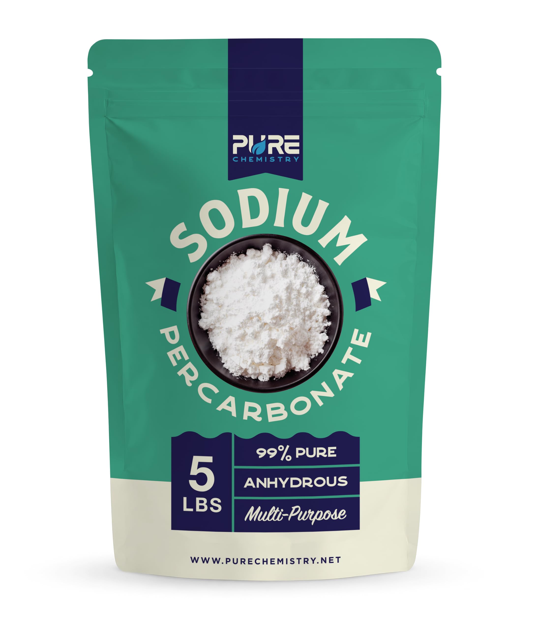 Ecoxall Premium Sodium Percarbonate Bulk, 5 lbs (80 oz), Pack of 1