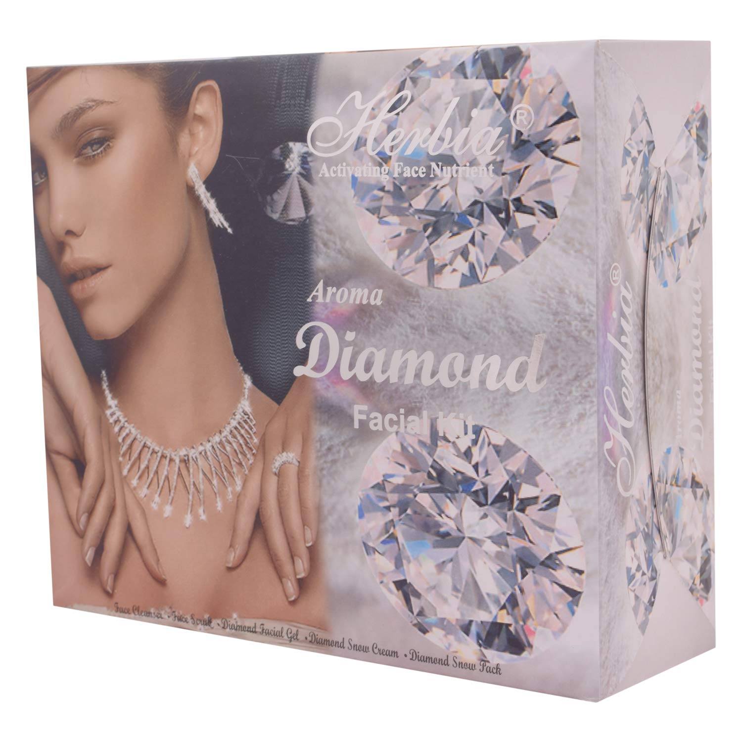 Herbia Aroma Diamond Facial Kit, 400G Amazon.in Beauty
