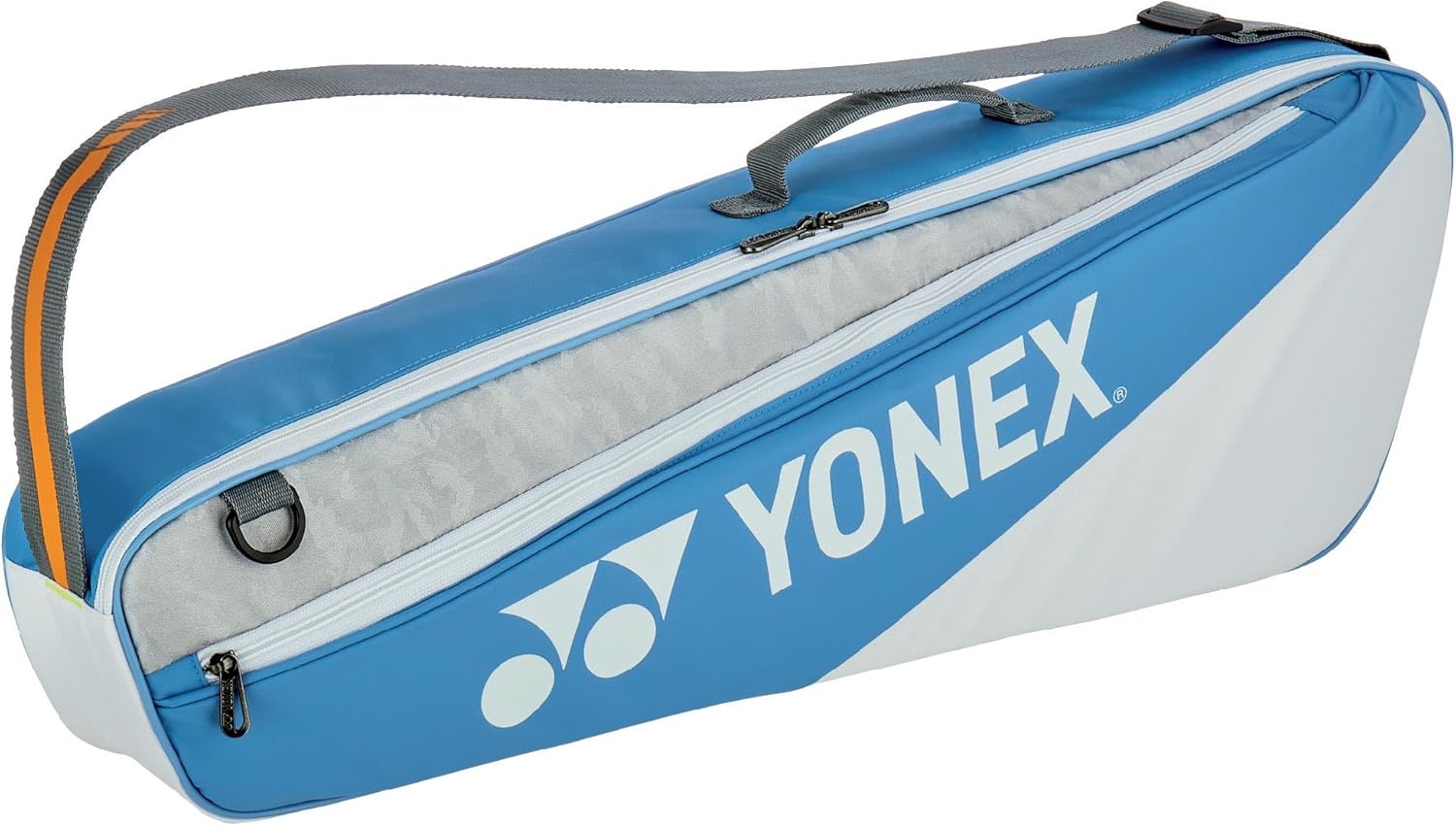 YONEX Club Racquet Bag with YKK Zippers - Durable Lightweight Badminton and Tennis Bag for Up to 3 Racquets