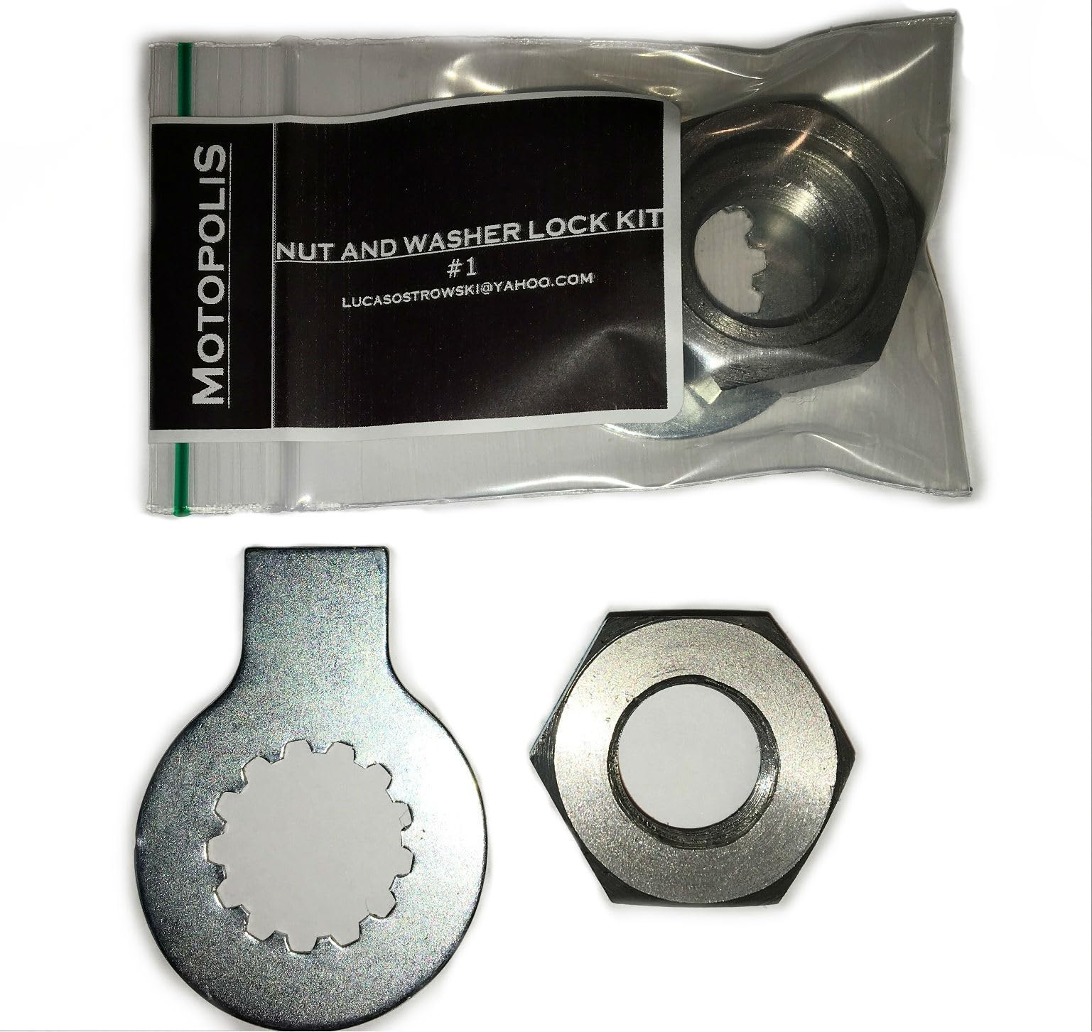 DADO PIGNONE E RONDELLA DI SICUREZZA PER R6 YZF 600 1000 FZS 600 FAZER FZ6 TDM 850 THUNDERCAT THUNDERACE