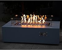 Vista 7 de Stanbroil - Cristal para fuego de chimenea, lugar para fogatas.