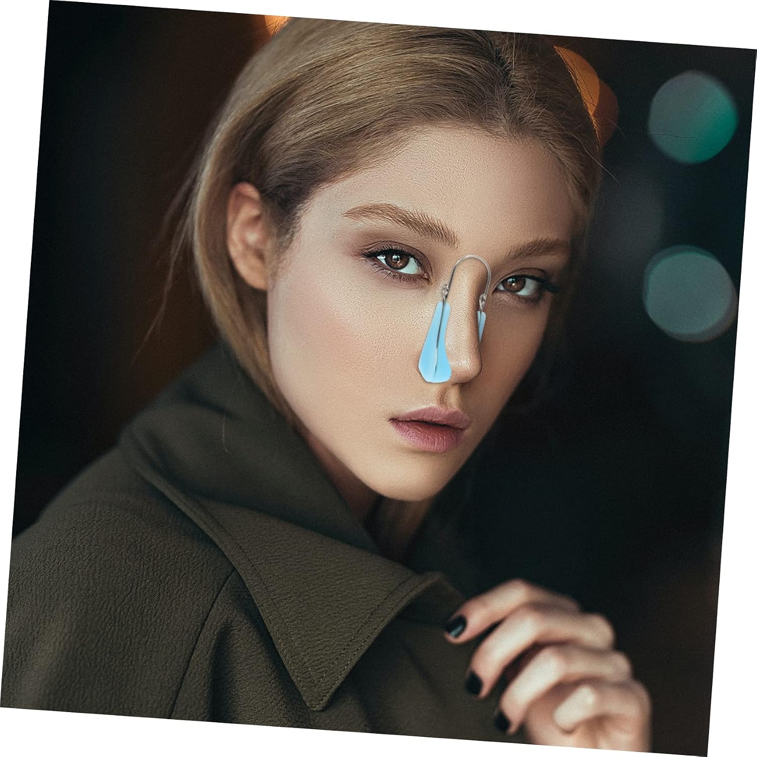 3Pcs Silicone Nose Bridge Straighteners Adjustable Clips for Nose Enhancement for Beauty and Shaping for Ages