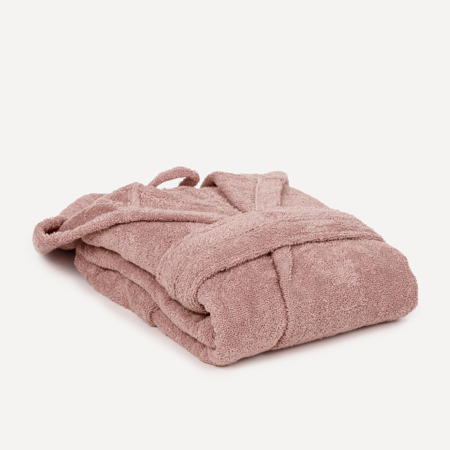 TRAMAS+ Peignoir de Bain Unisexe, 100% Coton 450 GR avec Capuche, Deux poches et Ceinture Ajustable, Haute Absorción y Sechage Rapide, Certifié OEKO TEX, Doux et Moelleux