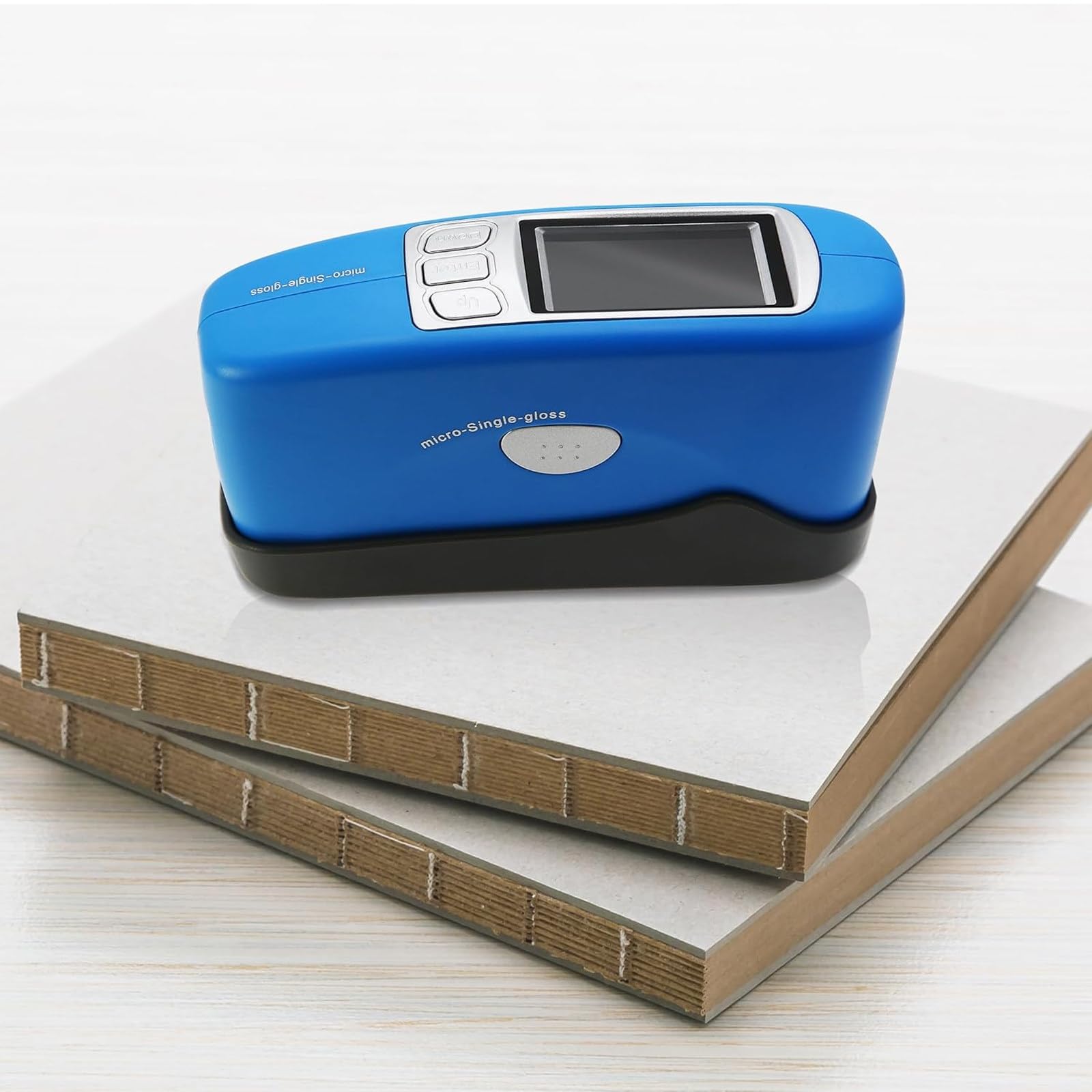 Atwynd 20 60 85 Degree Multi-Angle Gloss Meter, Single Angle Gloss Meter with Test Angle 60°, Surfaces Glossmeter Measuring, Plastic Coating Ink Metal Gloss Measuring Tool 60°Micropore