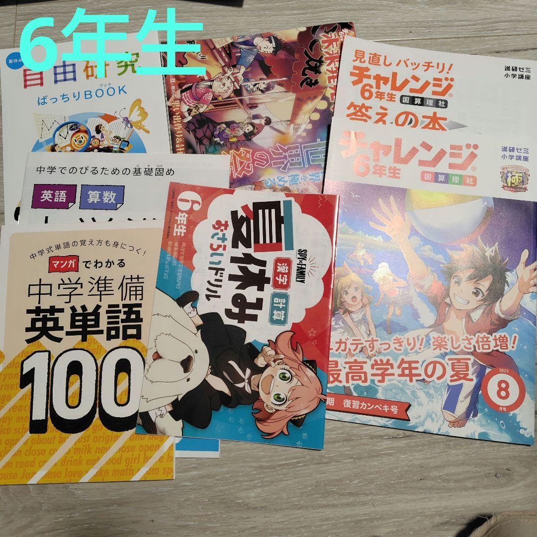 Amazon.co.jp: 進研ゼミ チャレンジ6年生 小学講座 : 文房具・オフィス用品
