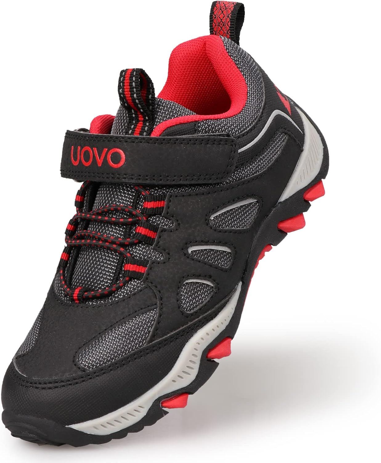UOVO Boys Shoes Boys Sneakers Boys Tennis Running Hiking Shoes Kids Athletic Outdoor Sneakers Non-Slip Comfortable(Little/Big Boys)