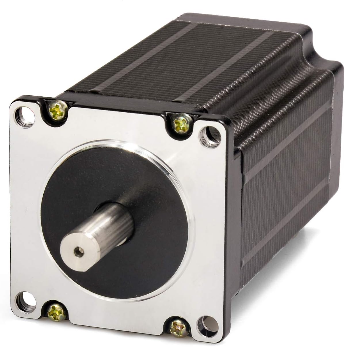 Nema 23 Stepper Motor 2.8A 1.9Nm (269oz.in) 76mm Length with 8mm Diameter of Shaft for CNC Mill Lathe Route(8mm Shaft)