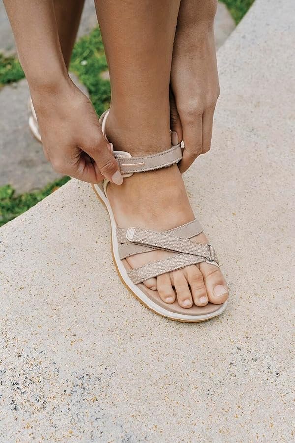 ECCO Women's Offroad Roam Sport Sandal, Nude/Limestone Nubuck, 12-12.5 by ECCO - Image 6
