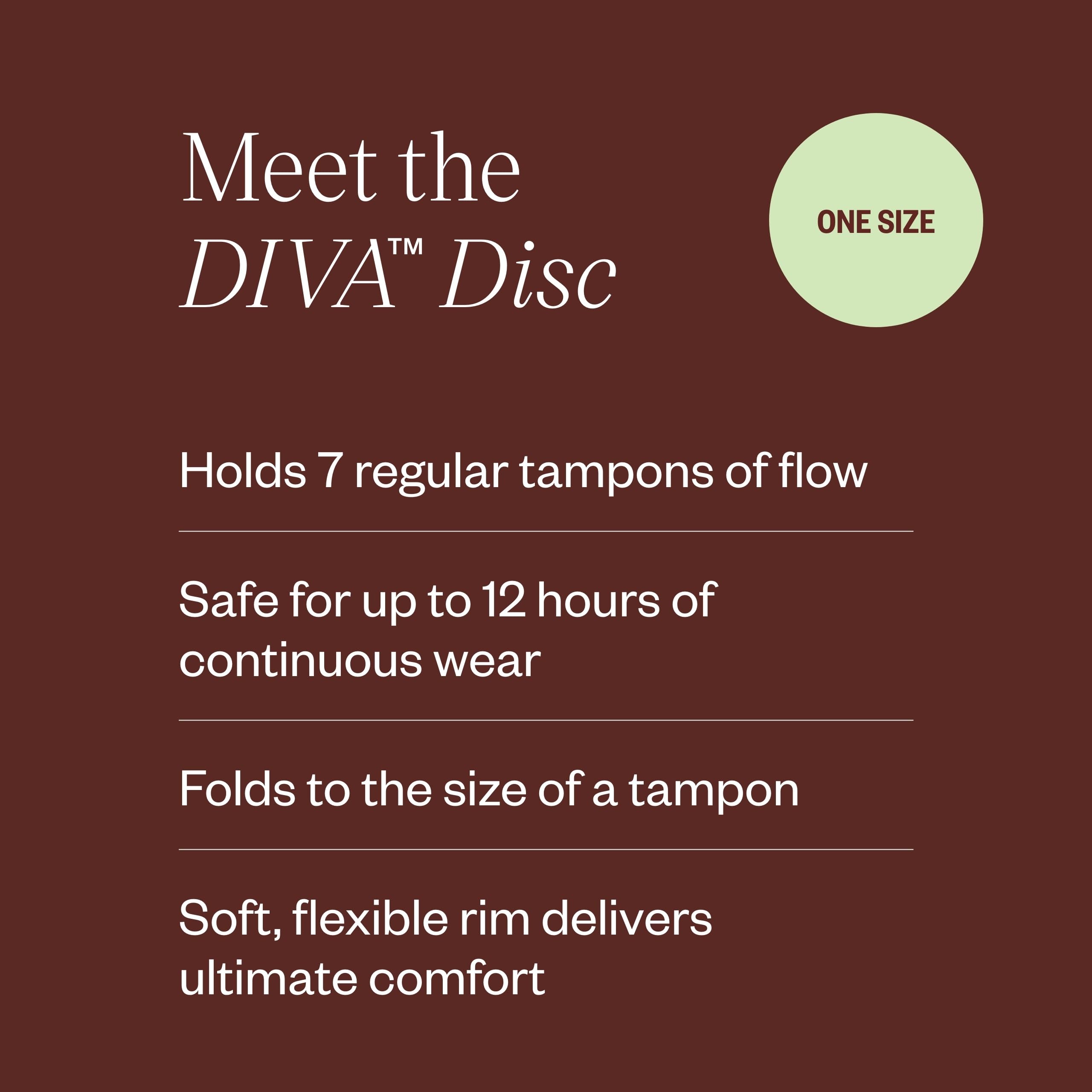 Diva Disc, Wash & Shaker Combo Pack - Comfortable, Reusable Menstrual Disc with Leakproof Shield - with Cleanser - Shaker for On-The-Go Cleansing - Size Fits Most