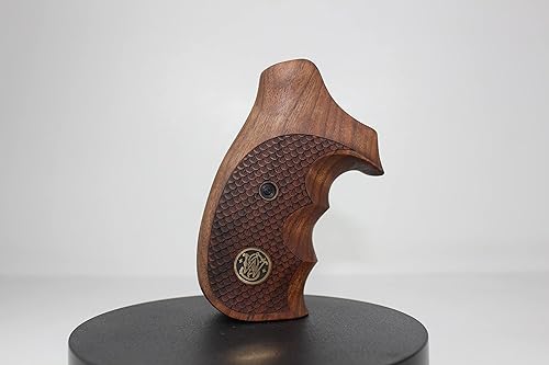 Miniatura 3 de Smith Wesson KLX - Puños redondos de nogal (suelo, madera)