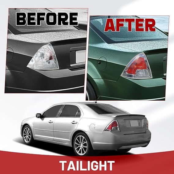 HECASA Left Outer Tail Light Compatible with 2006-2009 Ford Fusion S SE SEL