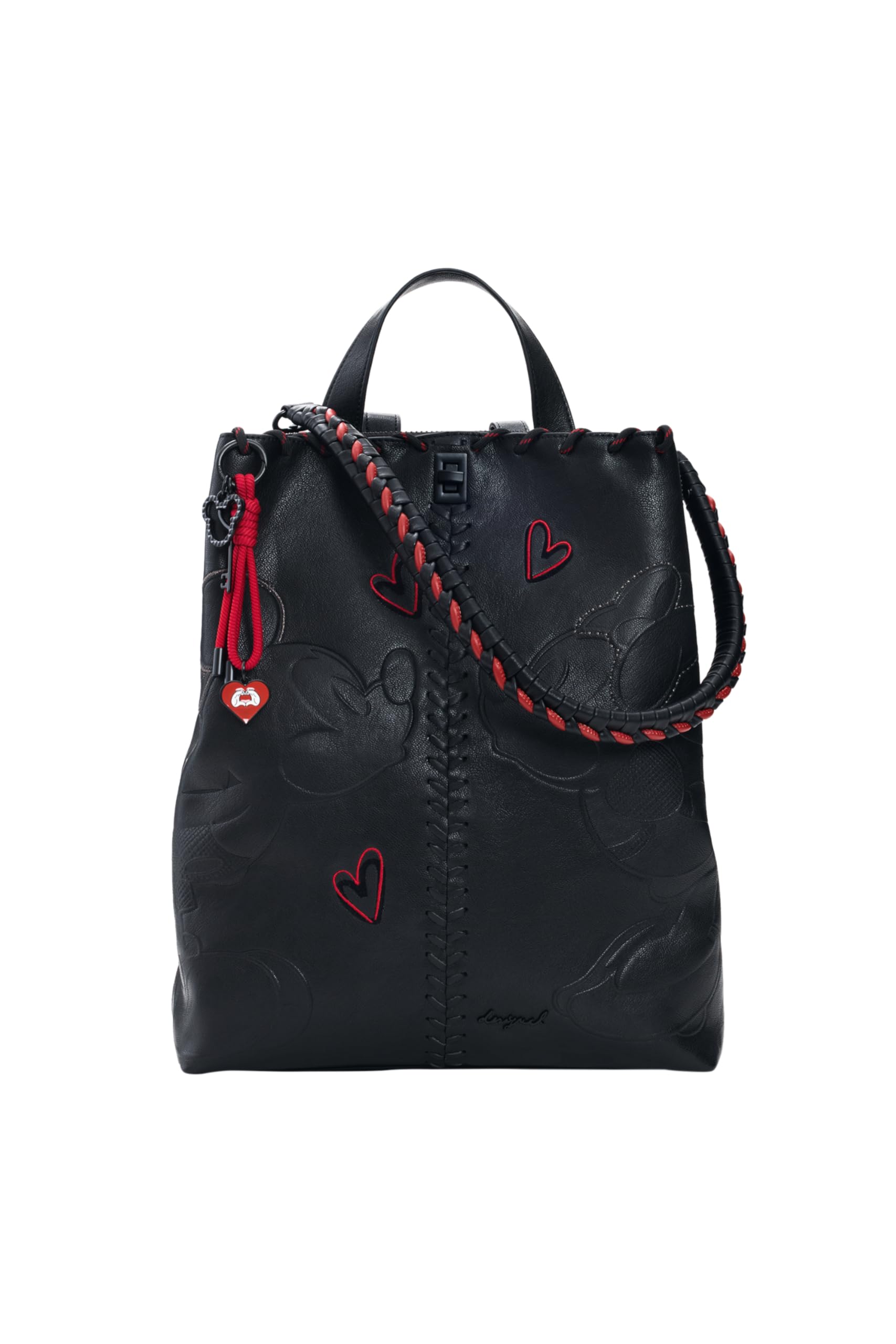 Desigual zaino per il tempo libero All Mickey Sumy Mini Backpack Black nero