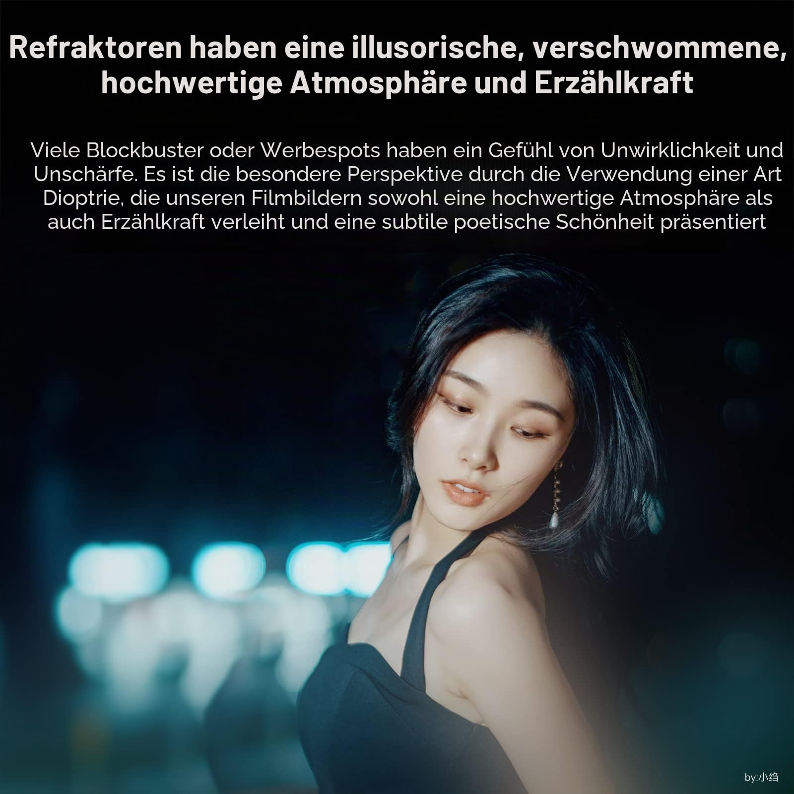 7artisans Handheld Split Dioptrien-Objektivfilter Universal Glas Kamera Filter Zubehör Spezialeffekte +2 für Fokus 35–85 mm