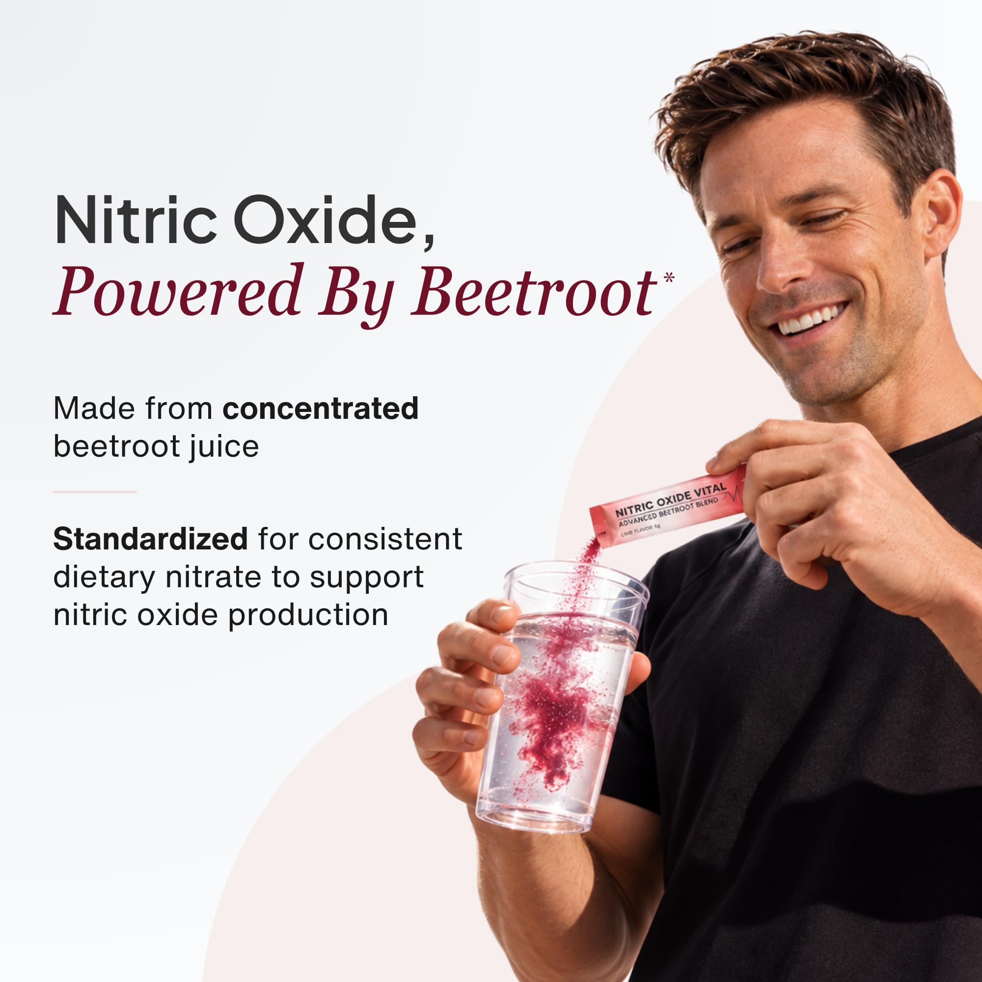 DOBEL Nitric Oxide Supplement, Beet Root Powder Drink Mix for Blood Flow, Circulation & Healthy Blood Pressure Support, Lime, 30 Sticks — Amazon image 2