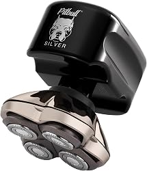 Skull Shaver Pitbull Silver Pro SX5 - Rasoir Tête et Visa…