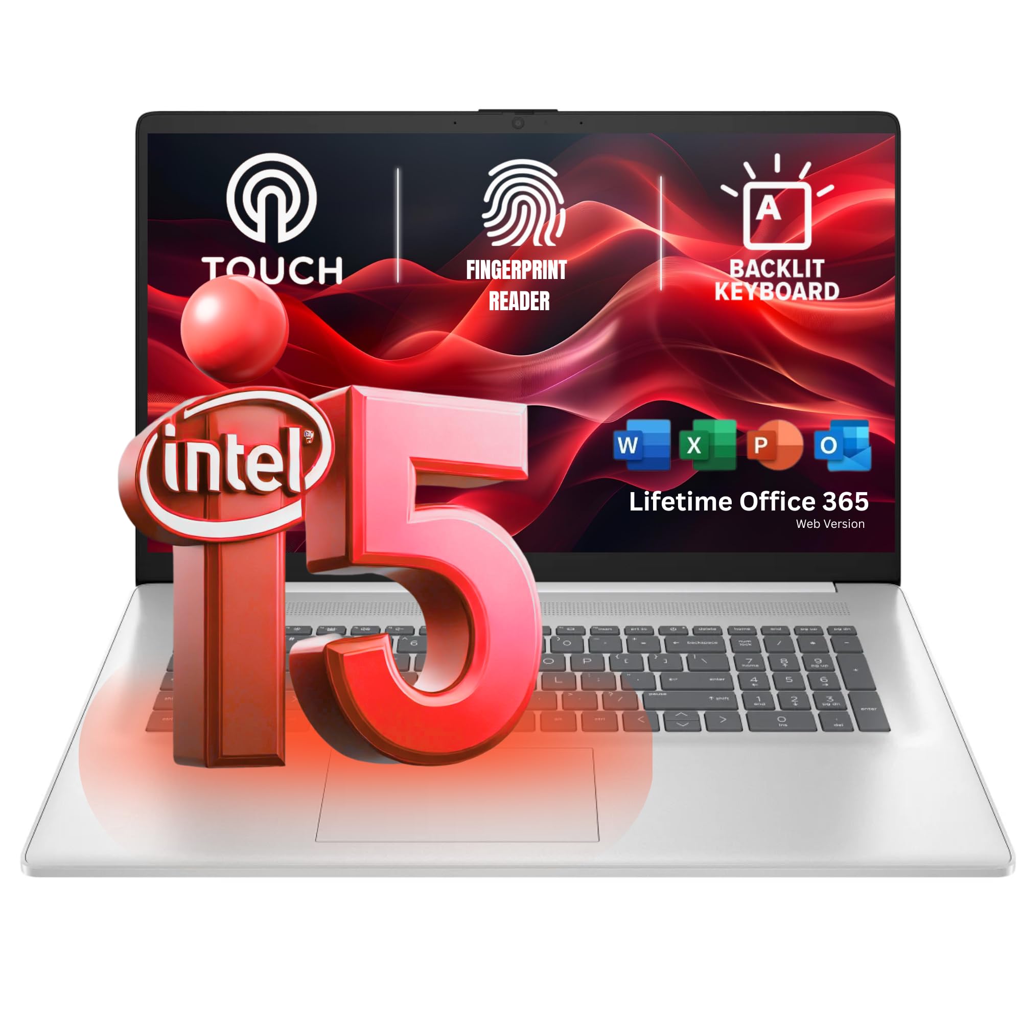 Amazon.com: HP 17.3” Touchcreen Laptop - Backlit KB and