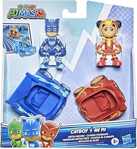 PJ Masks Hero Catboy Vs An Yu Villain Battle Racers Toy
