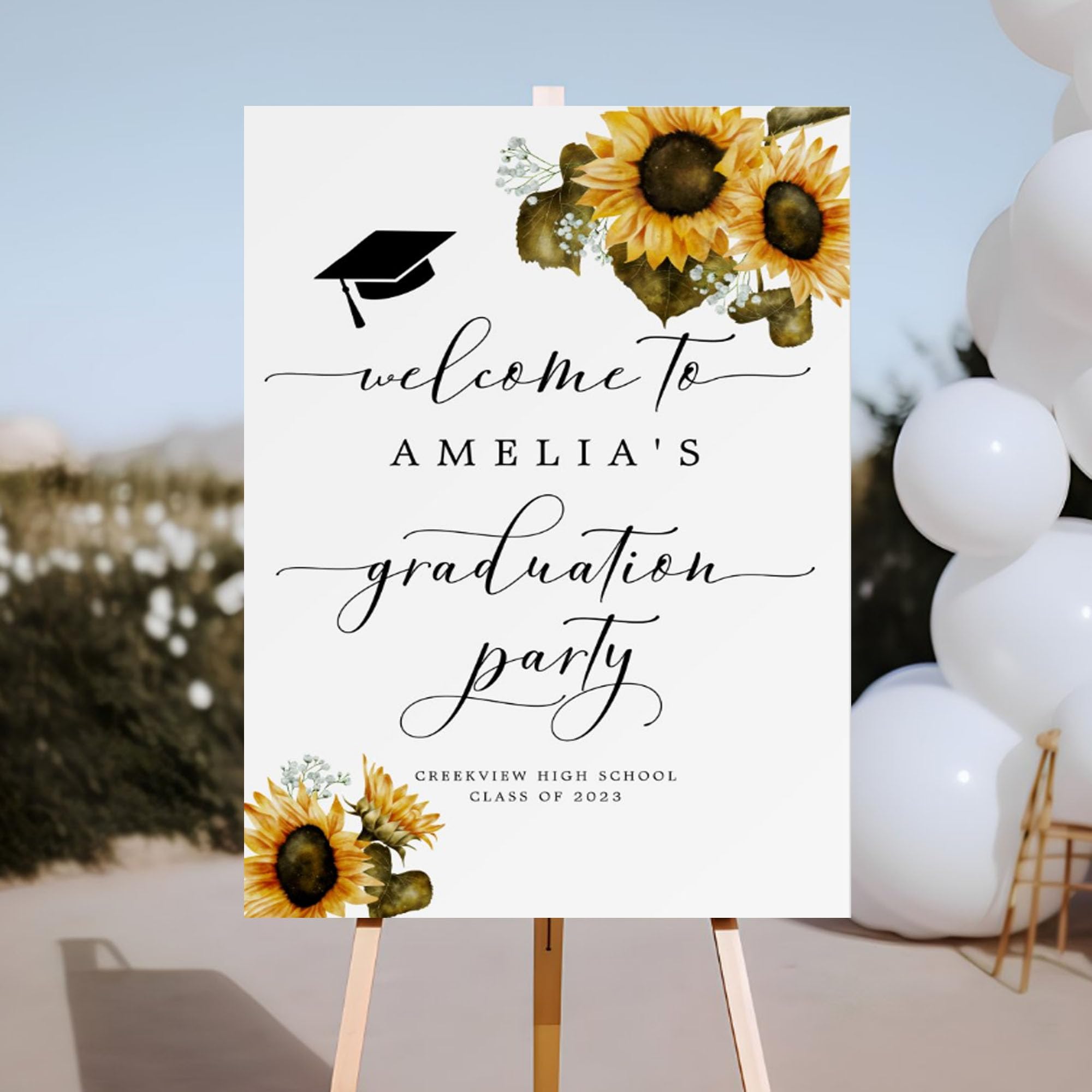 Printable Graduation Party Decorations