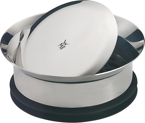 Miniatura 7 de WMF Motion - Jarra de agua de 1,25 litros de altura 11.4in, tapa de silicona, mango de bloqueo para lavavajillas, 3.9in, color plateado