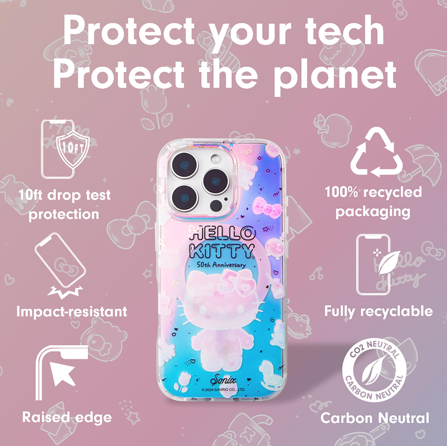 Amazon.com: Sonix x Sanrio Case for iPhone 16 Pro Max | Compatible