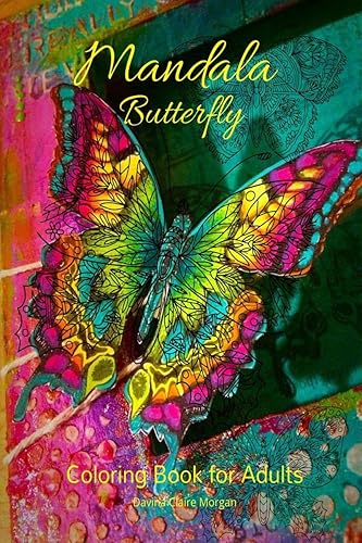 Mandala Butterfly Coloring Book for Adults : Stress Relieving Mandala Designs with Butterflies for Adults | Premium Coloring Pages with Amazing Designs | Relaxation, Meditation and Happiness Coloring Book with Mandala Butterflies for Adults