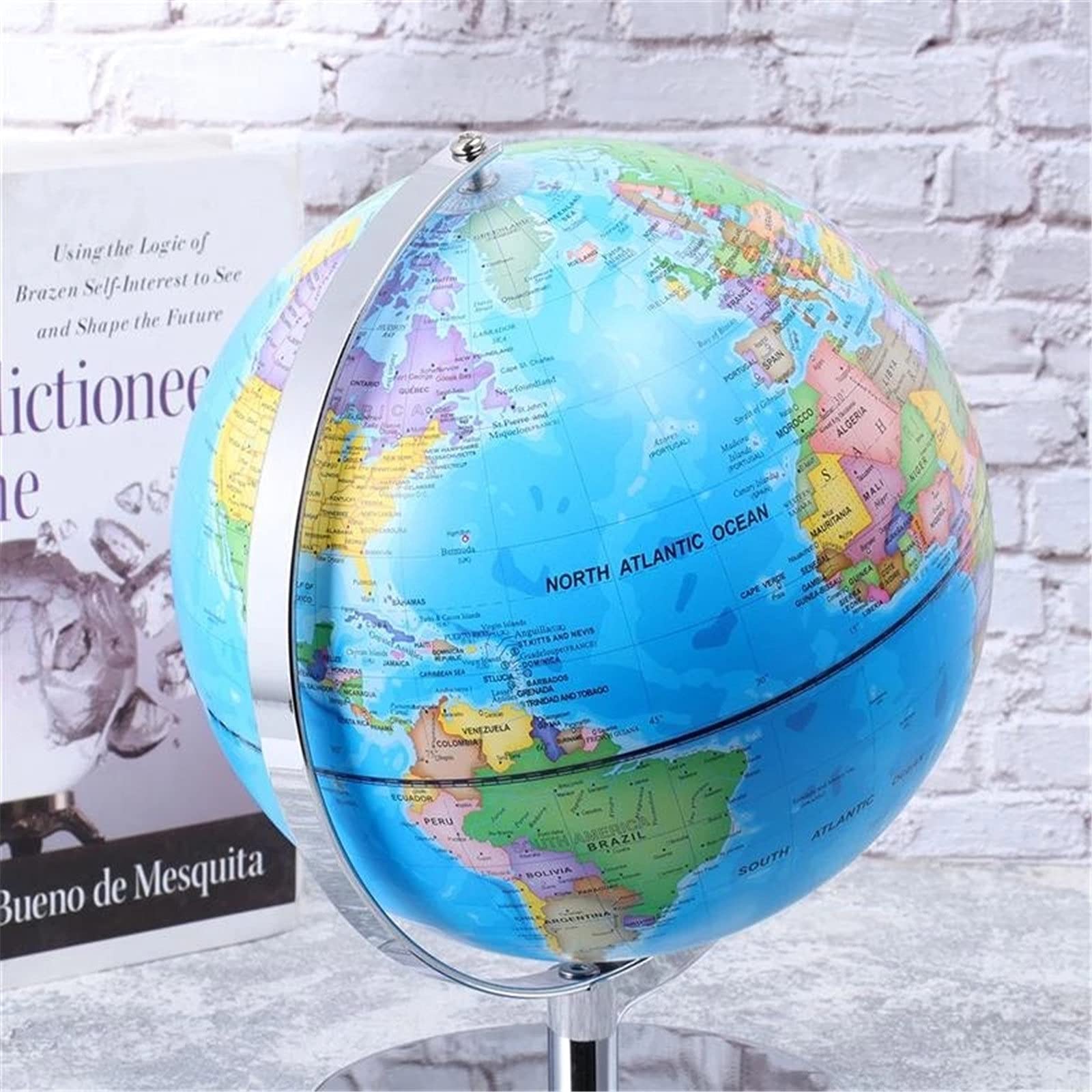 Amazon.co.jp: 地球儀 スタンド世界地図とルミナス星座地区