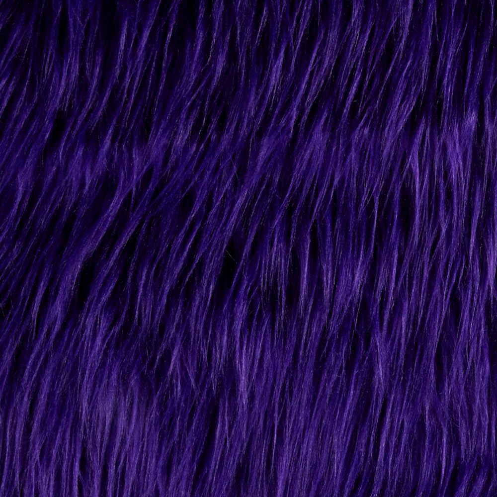 Shannon Faux Fur Gorilla Purple