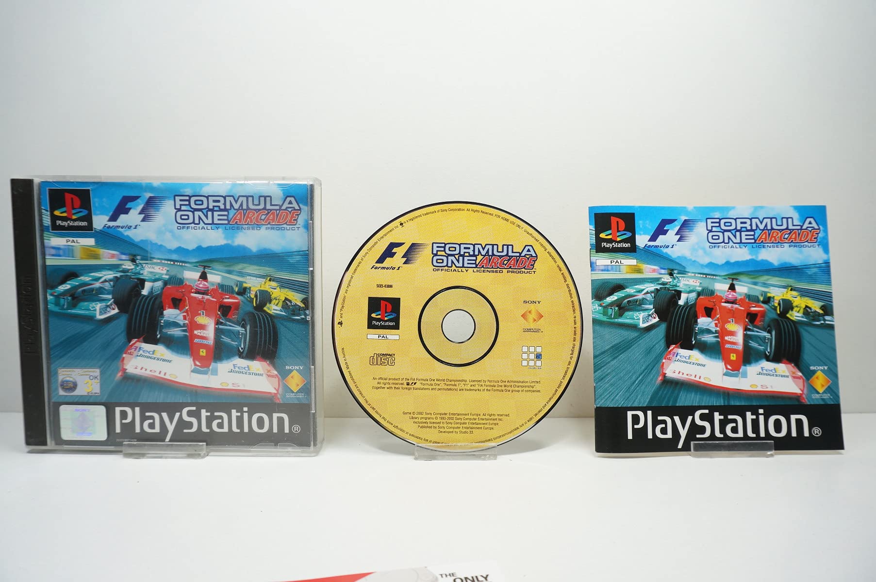 Jeu Formula One Arcade F1 Pour PlayStation 1 - Neuf Sous Blister, édition PS1 Rétro