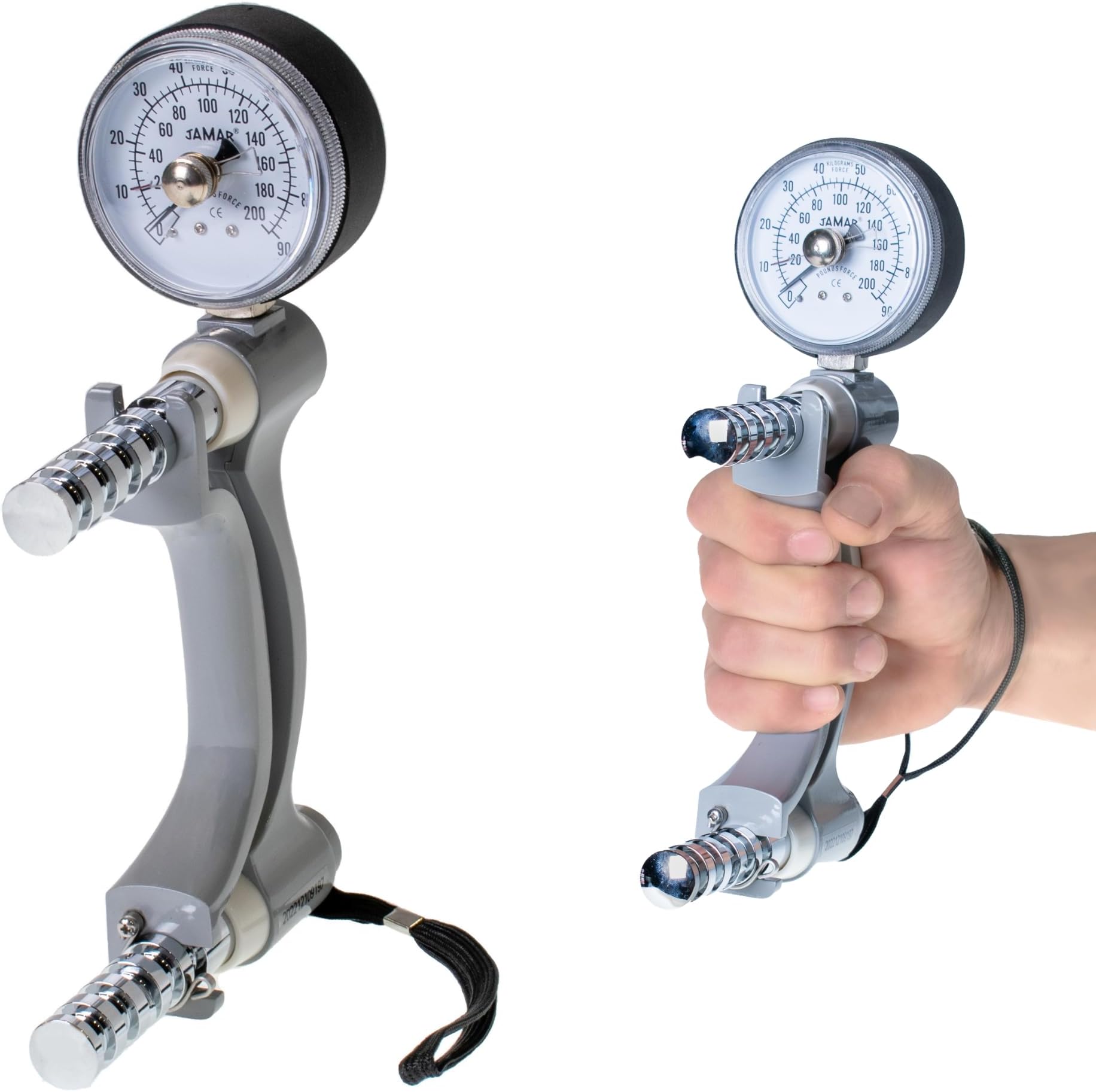 Jamar Hydraulic Hand Dynamometer, Max Force Patient Progress