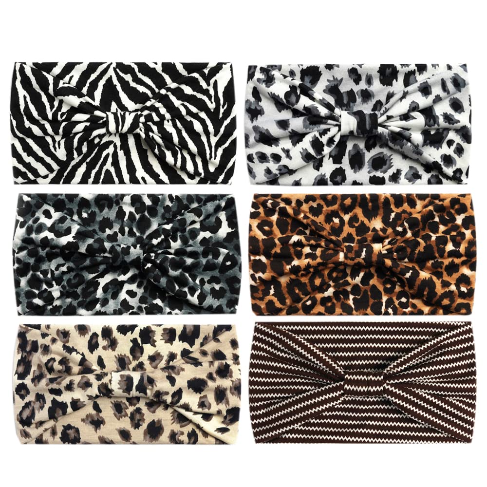 Fashion Headbands for Women's Hair Head Scarfs Hairband Turban Flower Cotton Headbands Wide Yoga Sport Headband Head Wrap (P6Banma) - Image 2