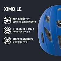 ALPINA XIMO L.E. Gyermek Kerékpáros Sisak - Könnyű, Törhetetlen, Opcionális LED Lámpával, Biztonságos Fejvédő Gyerekeknek 2