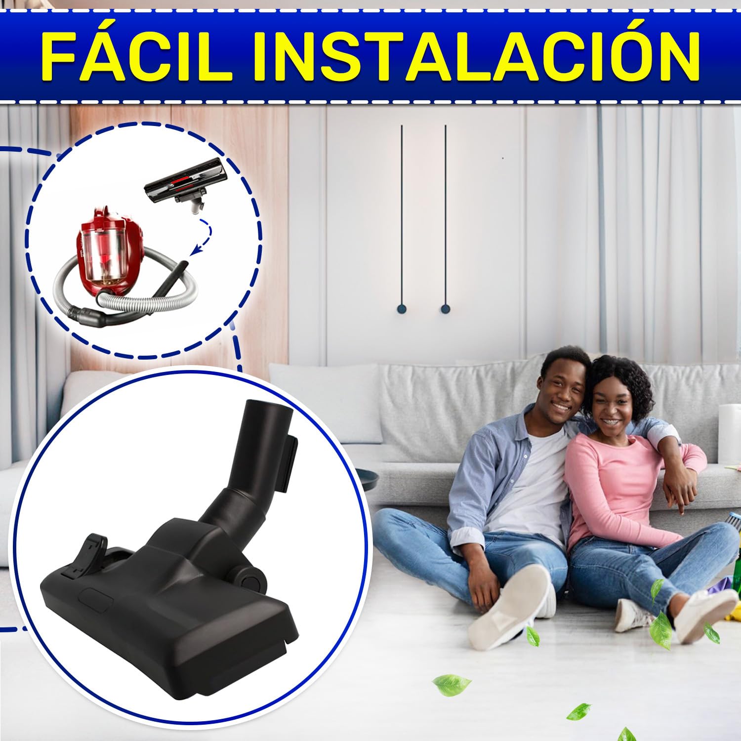 MONTERAL Cepillo Aspiradora con Código Original SS-7222081127 SS-7223035245 para Rowenta Compact Power - Garantía de 10 Años