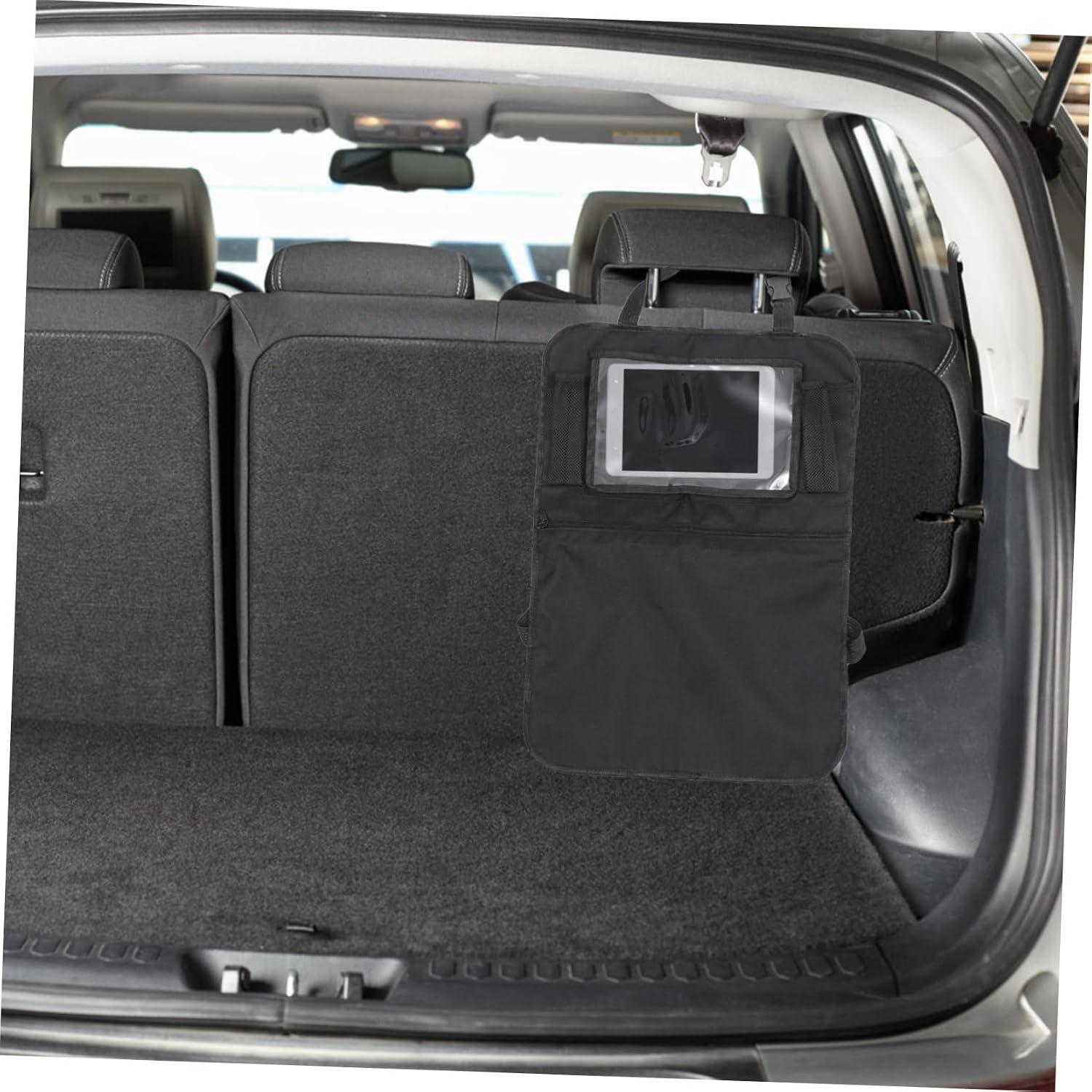 GLEAVI Car Back Seat Pouch Auto Seat Storage Bag Hanging Bag for Items Oxford Protect Car Interior