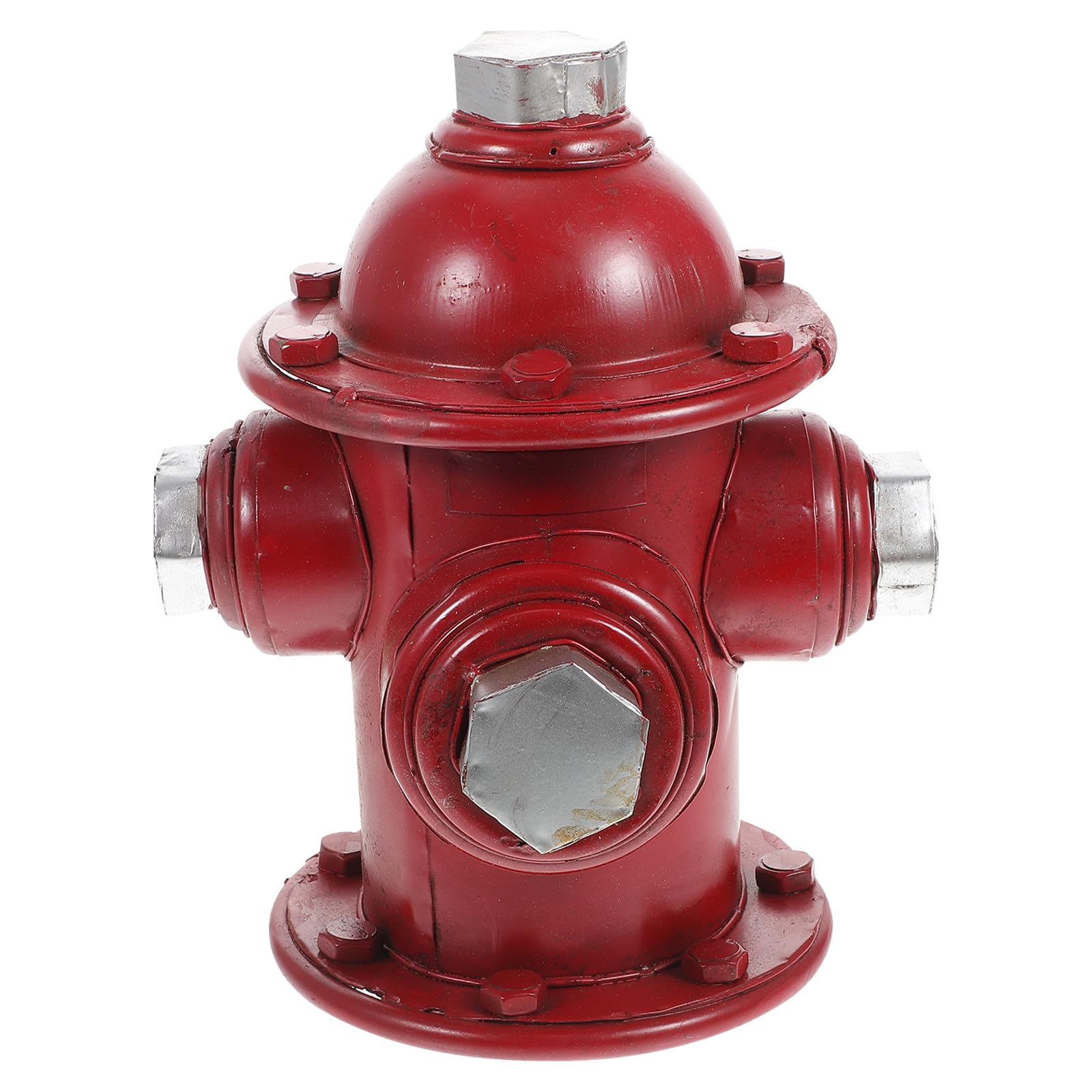 Borne d'incendie en fer forgé 18x17x23 cm, décoration maison originale